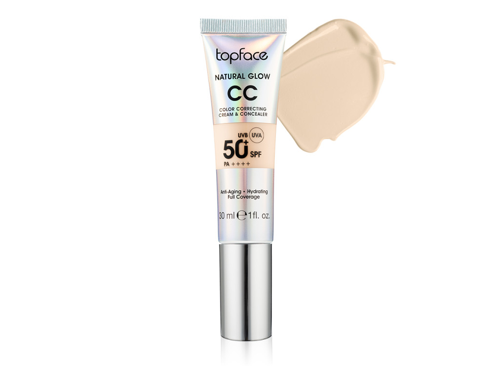 СС-крем і консилер 2в1 Topface CC Color Correcting Cream and Concealer PT472 003 