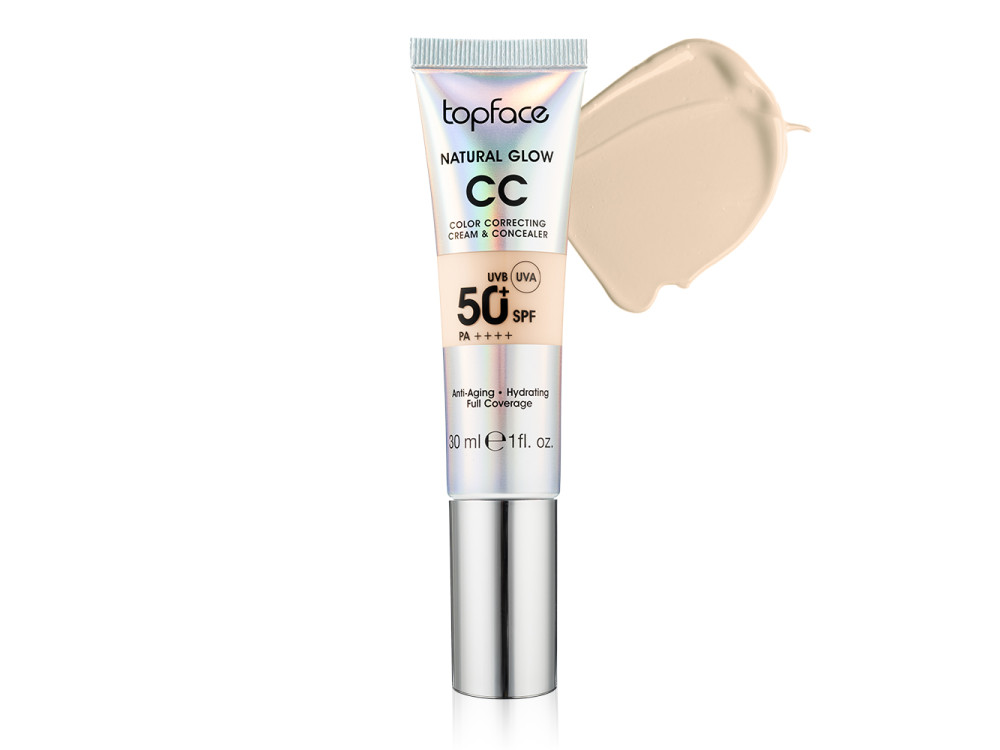 СС-крем і консилер 2в1 Topface CC Color Correcting Cream and Concealer PT472 006 