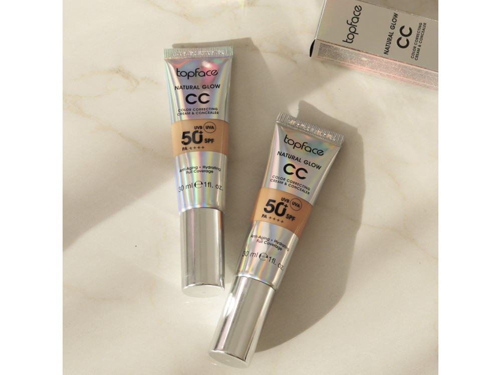 СС-крем і консилер 2в1 Topface CC Color Correcting Cream and Concealer PT472 006 
