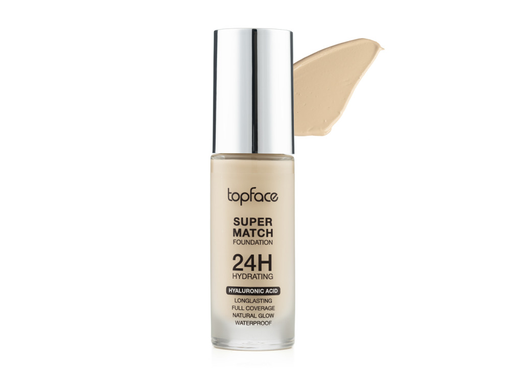 Тональний крем для обличчя Topface Super Match 24H Foundation PT475 002 