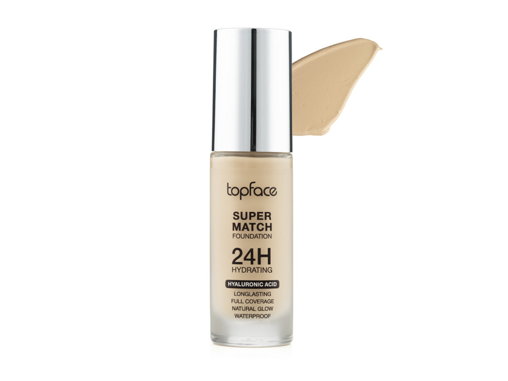 Тональний крем для обличчя Topface Super Match 24H Foundation PT475 003 