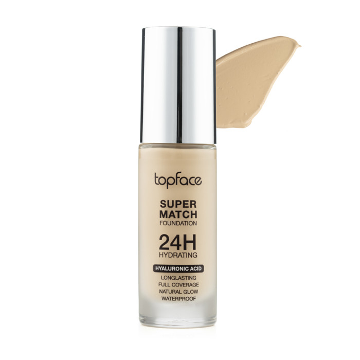 Тональний крем для обличчя Topface Super Match 24H Foundation PT475 003 