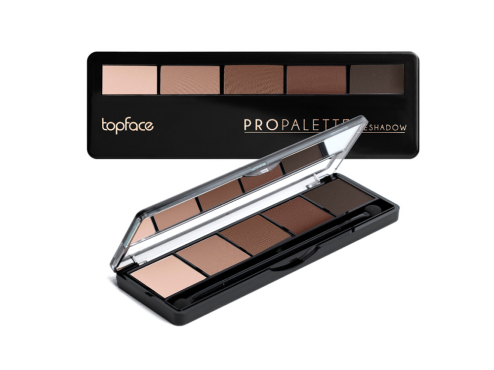 Палітра тіней для повік Topface Pro Palette Eyeshadow PT501 008 