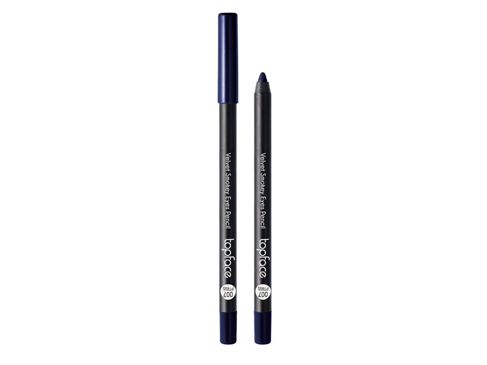 Олівець-кайал для очей Topface Velvet Smokey Eyes Pencil PT605 007 синій 