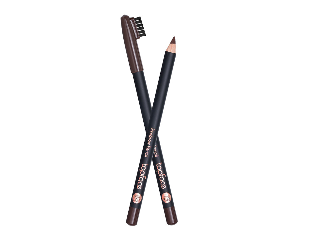 Олівець для брів зі щіточкою Topface Eyebrow Pencil PT611 002 