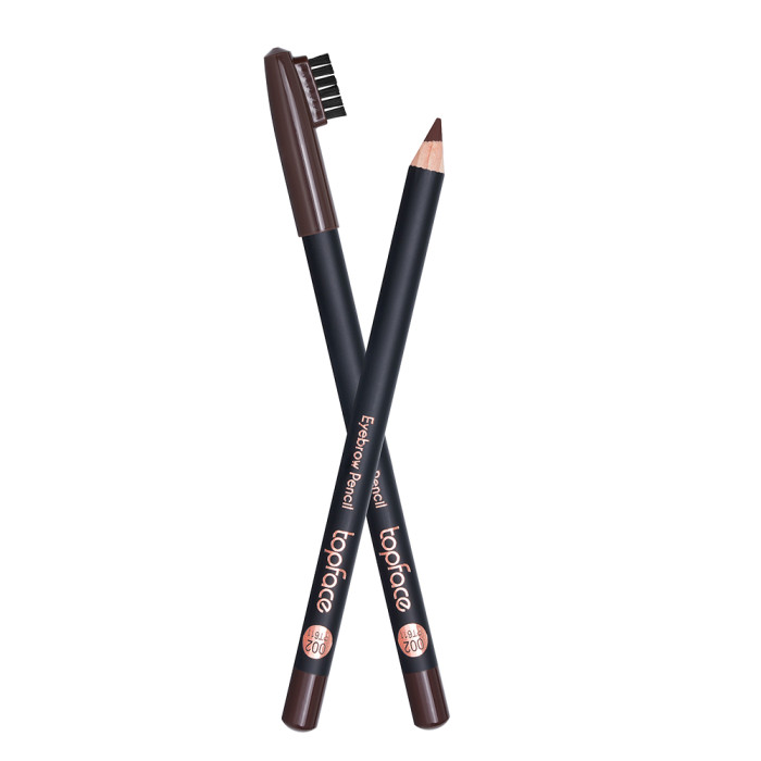 Олівець для брів зі щіточкою Topface Eyebrow Pencil PT611 002 