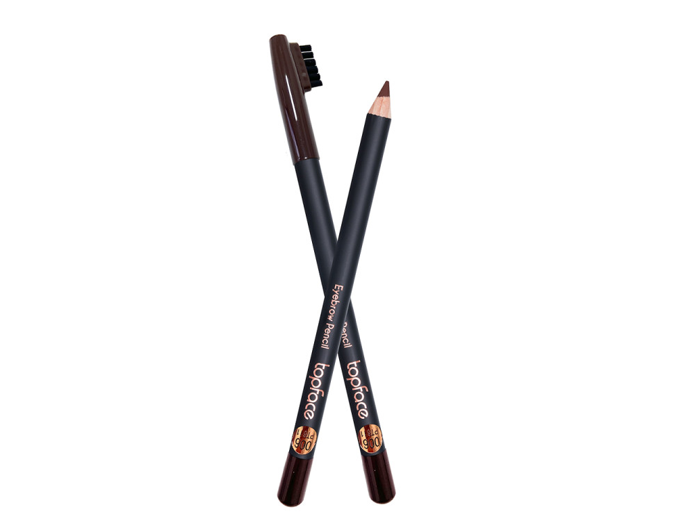 Олівець для брів зі щіточкою Topface Eyebrow Pencil PT611 006 