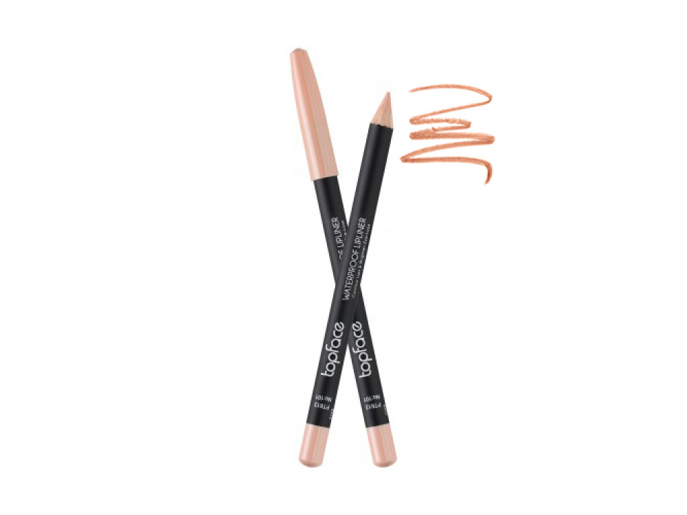 Олівець для губ водостійкий Topface Waterproof Lipliner PT613 101 