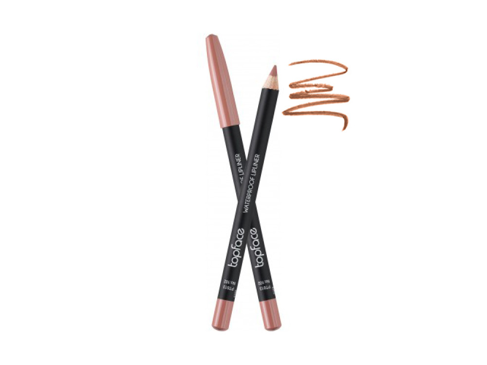 Олівець для губ водостійкий Topface Waterproof Lipliner PT613 102 