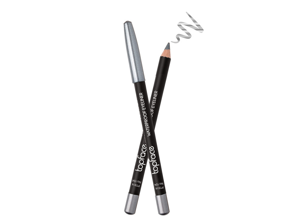 Водостійкий олівець для очей Topface Waterproof Eyeliner PT614 104 