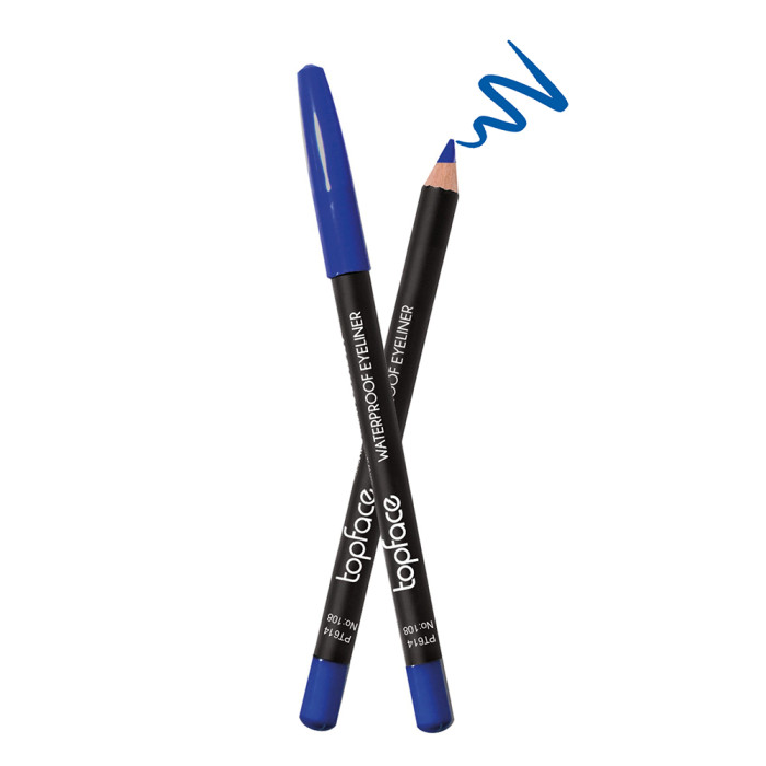 Водостійкий олівець для очей Topface Waterproof Eyeliner PT614 108 