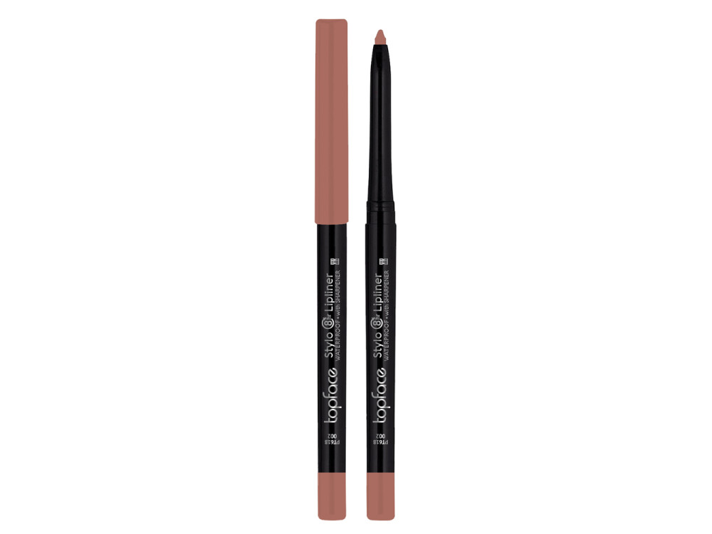 Водостійкий олівець для губ Topface Waterproof Stylo Lipliner PT618 002 