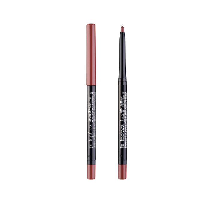Водостійкий олівець для губ Topface Waterproof Stylo Lipliner PT618 003 
