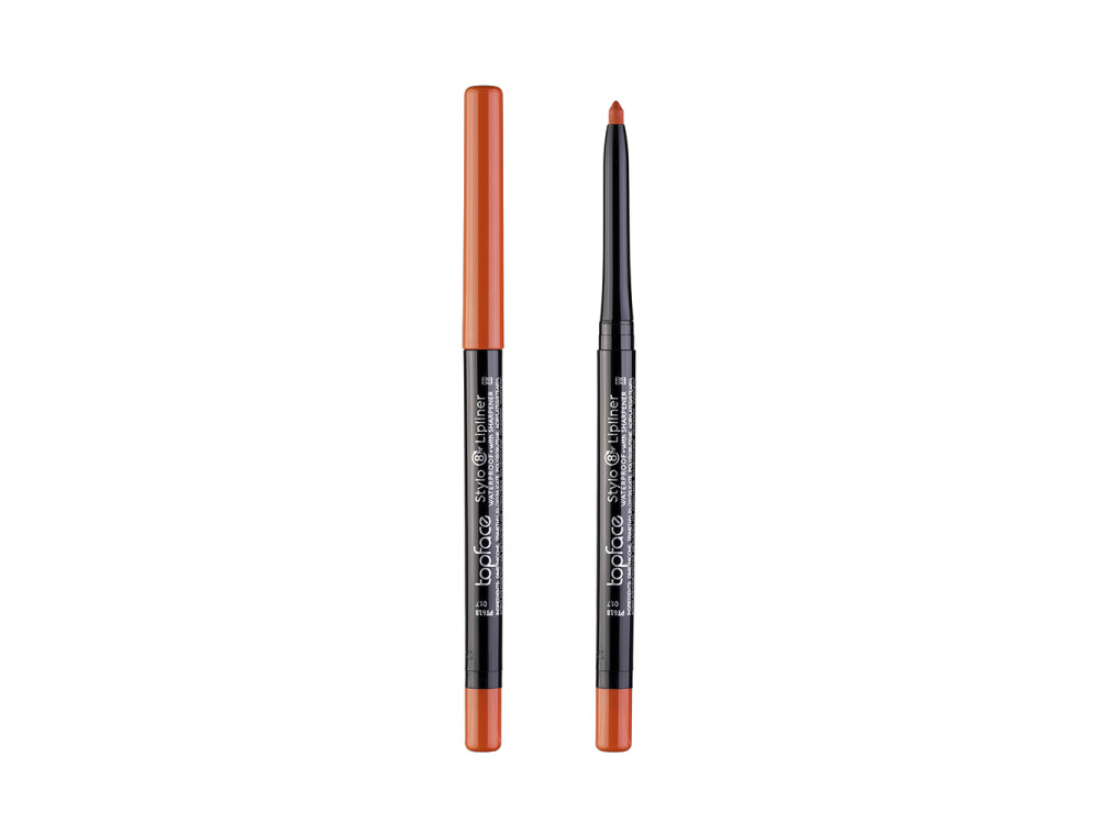 Водостійкий олівець для губ Topface Waterproof Stylo Lipliner PT618 017 