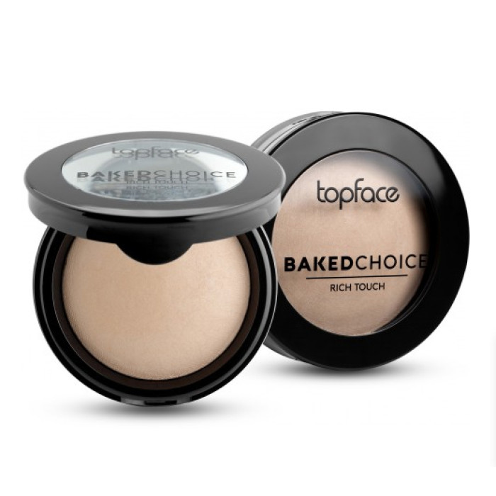 Запечена пудра для обличчя 03 Nude Shade Topface Baked Choice Rich Touch Powder PT701