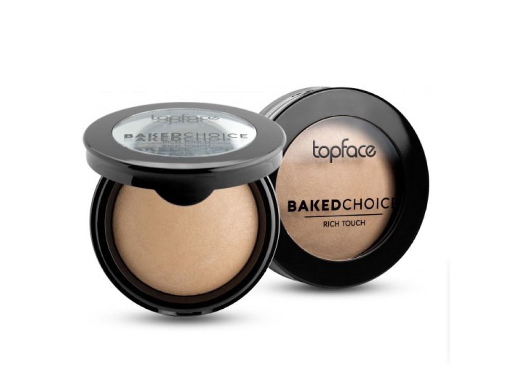Запечена пудра для обличчя 06 Beige Topface Baked Choice Rich Touch Powder PT701