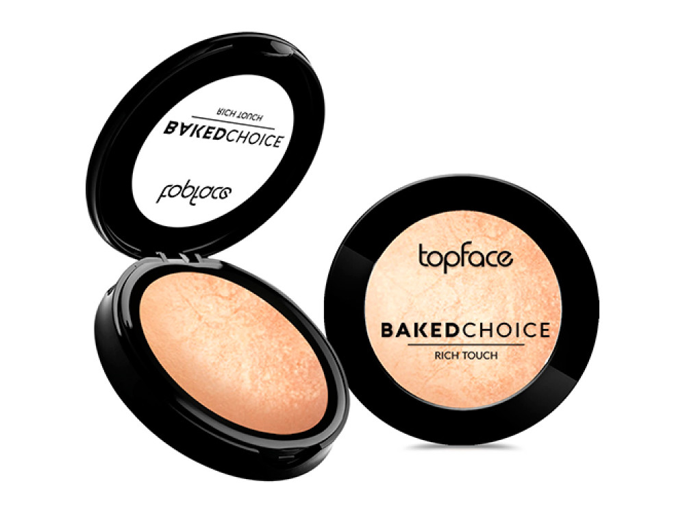 Хайлайтер запечений Topface Baked Choice Rich Touch Highlighter PT702 102 Moon Light 