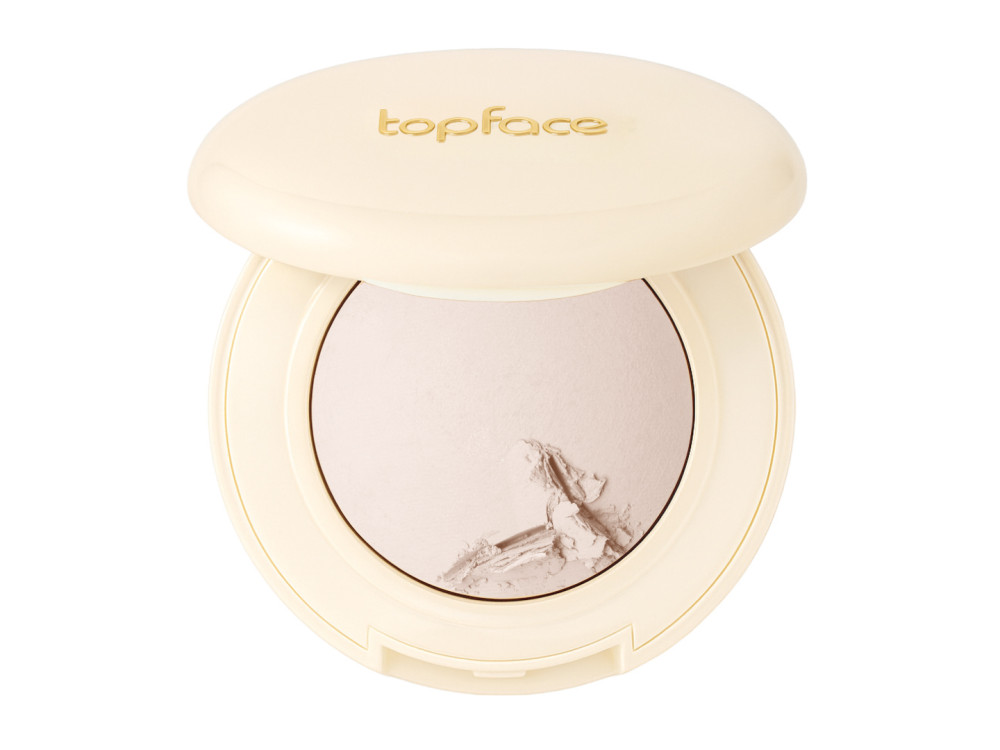 Пудра запечена Topface PT704 PROHD Natural Glow Baked Powder 001 Ivory Glow світлий беж 