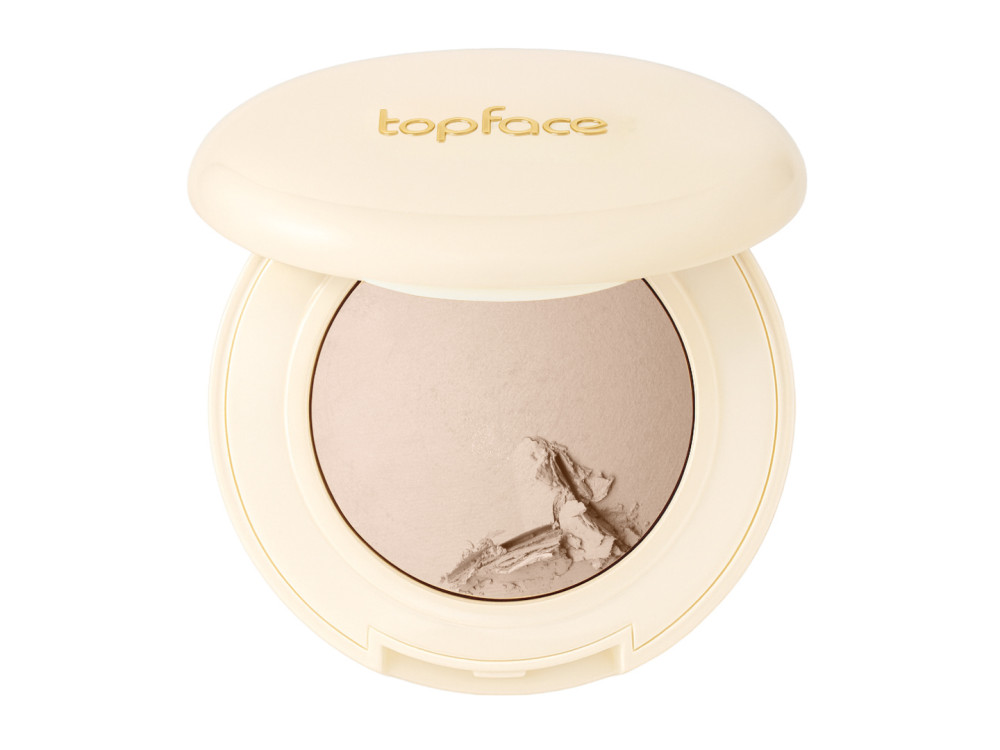 Пудра запечена Topface PT704 PROHD Natural Glow Baked Powder 002 Soft Vanilla світлий беж