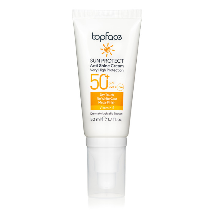 Сонцезахисний крем Topface SPF 50 + Anti-Shine Cream РТ806 50 мл