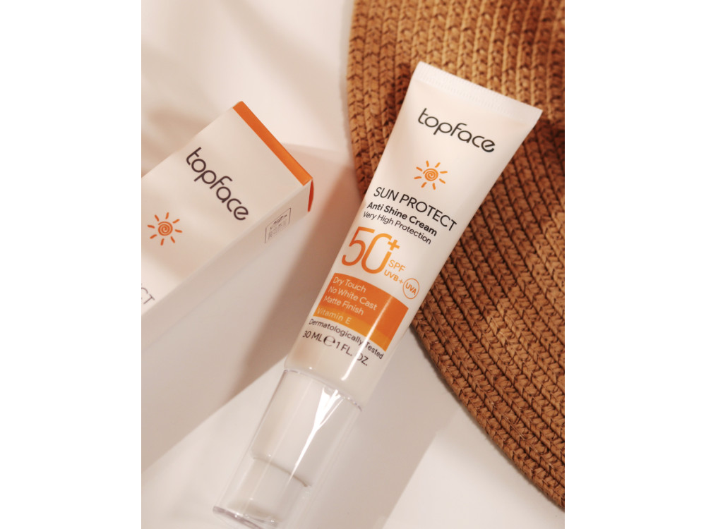 Сонцезахисний крем Topface SPF 50 + Anti-Shine Cream РТ806 30 мл