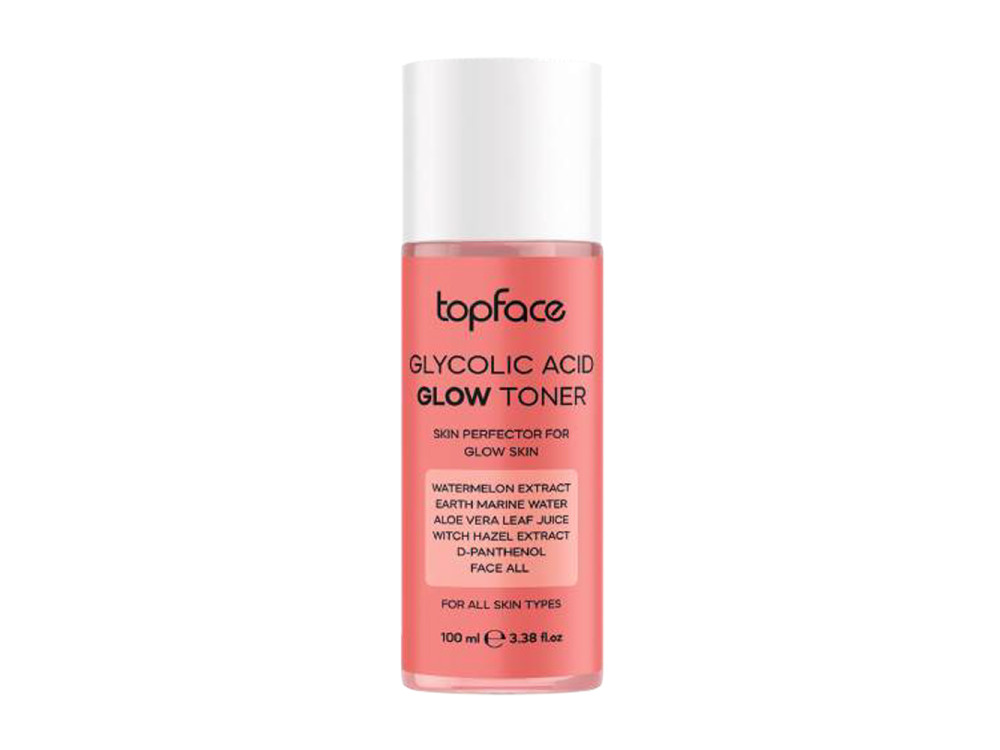 Тонер для обличчя з гліколевою кислотою Topface Glycolic Acid Glow Toner PT809 100 мл
