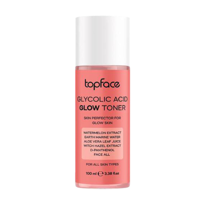 Тонер для обличчя з гліколевою кислотою Topface Glycolic Acid Glow Toner PT809 100 мл