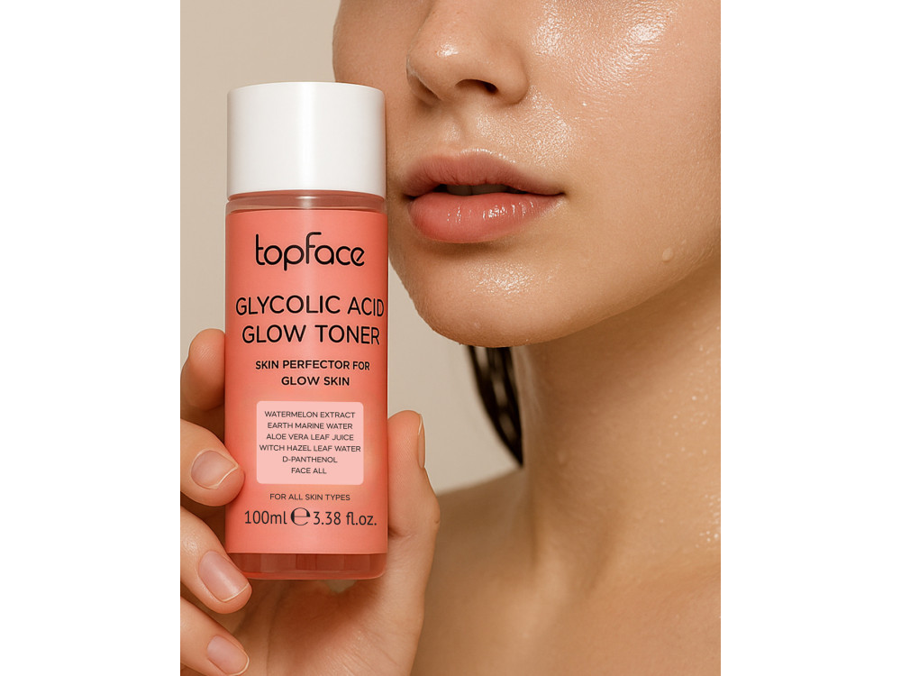 Тонер для обличчя з гліколевою кислотою Topface Glycolic Acid Glow Toner PT809 100 мл