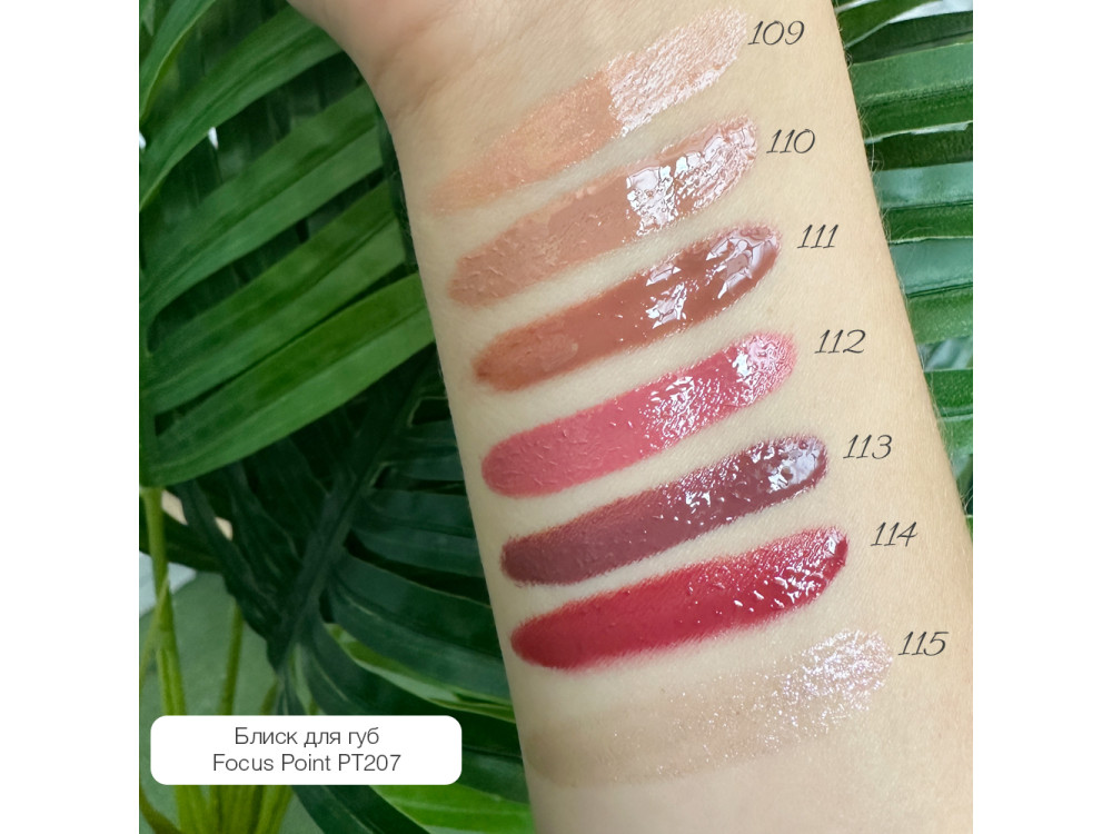 Блиск для губ Topface Focus Point Perfect Gleam Lip Gloss PT207 109 
