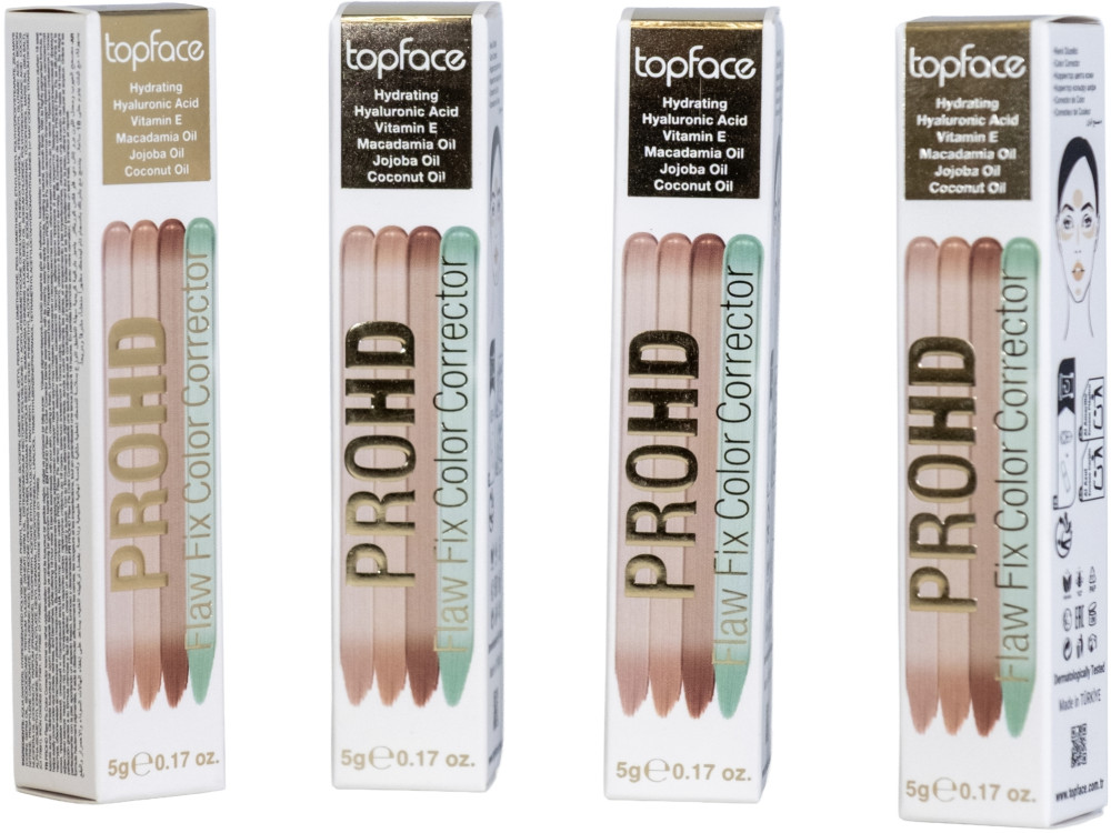 Кольоровий коректор для обличчя Topface PT272 PROHD Flaw Fix Color Corrector 004 - Matcha