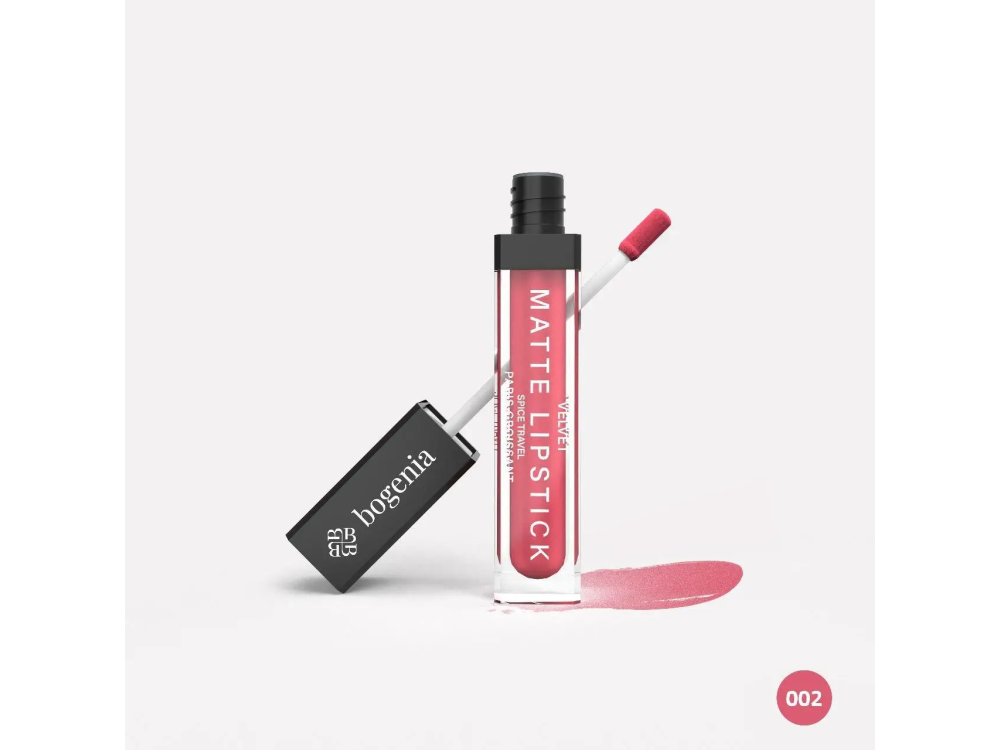 Помада рідка 02 Paris Croissant Bogenia Croissant Liquid Matte Lipstick Spice Travel BG720