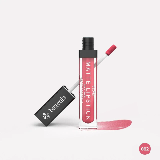 Помада рідка 02 Paris Croissant Bogenia Croissant Liquid Matte Lipstick Spice Travel BG720