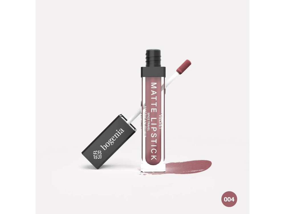 Помада рідка 04 American Guava Bogenia Croissant Liquid Matte Lipstick Spice Travel BG720