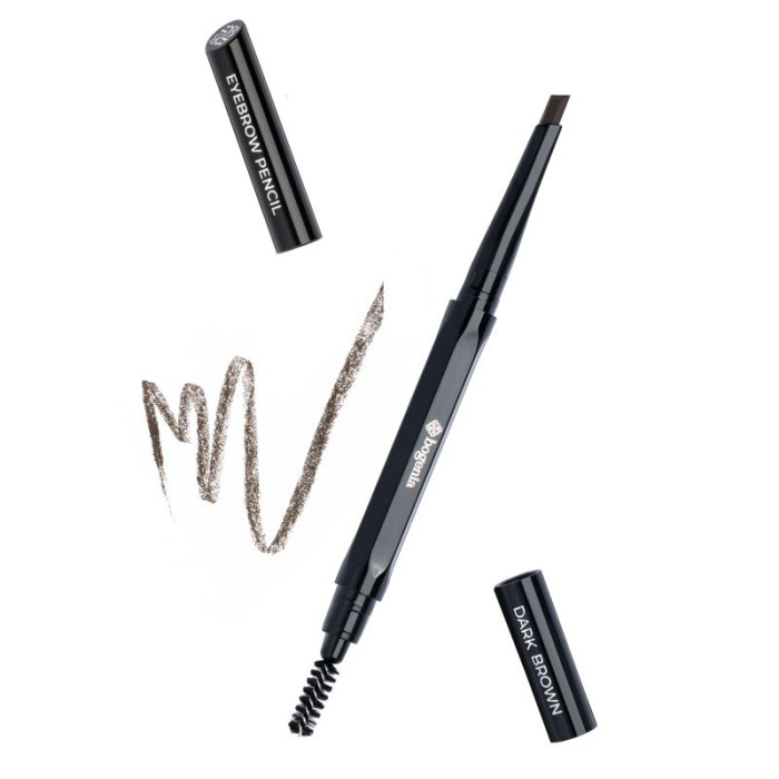 Олівець для брів механічний Dark brown 04 Bogenia BG503