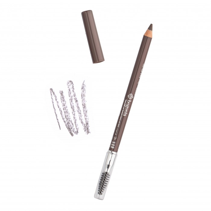 Олівець для брів пудровий Bogenia BG506, 01 Light Graphite
