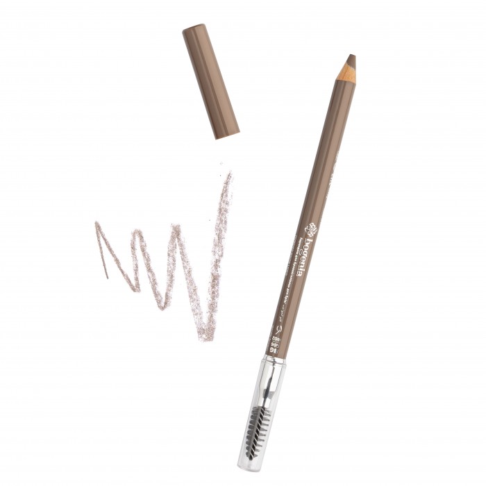 Олівець для брів пудровий Gentle Brown 02 Bogenia BG506