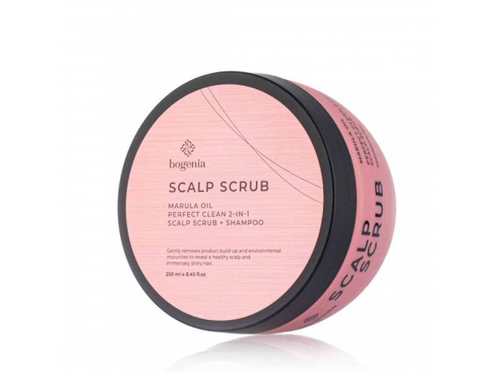 Скраб для шкіри голови з олією марули Bogenia Scalp Scrub Marula Oil BG403 250 мл