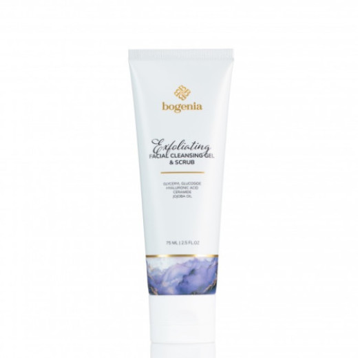 Відлущувальний гель-скраб для обличчя Bogenia Exfoliating Facial Cleansing Gel & Scrub BG431 75 мл