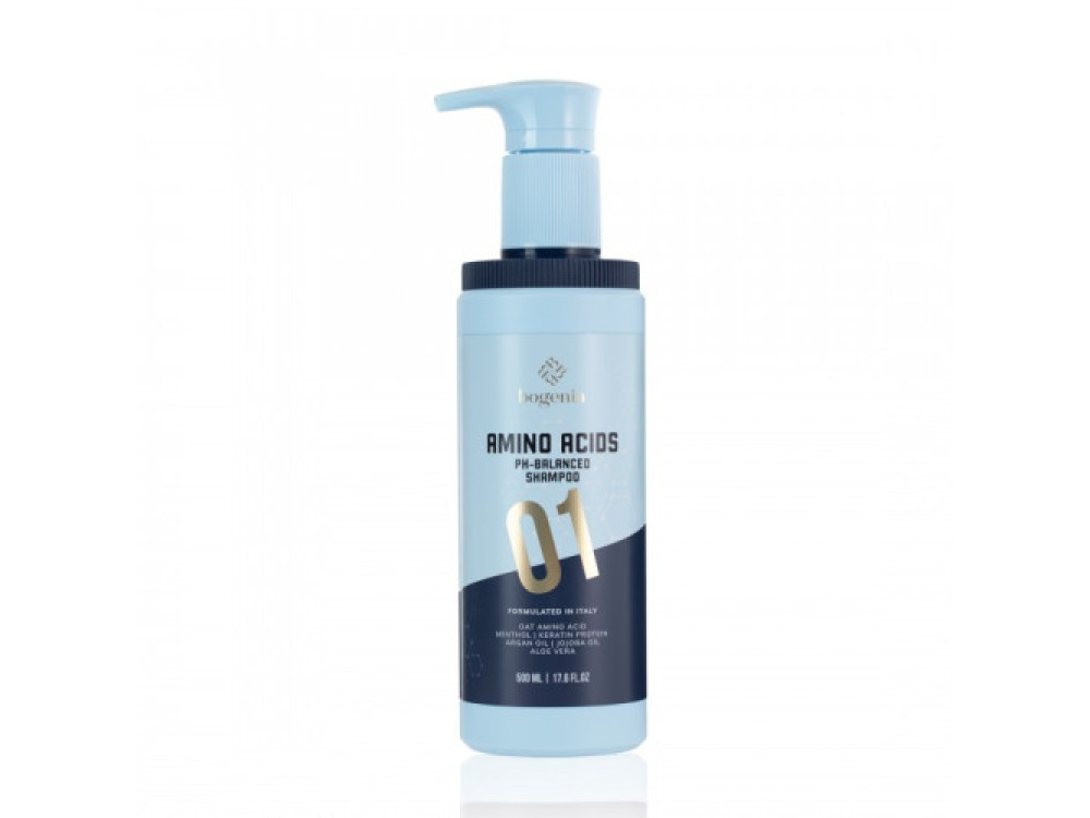 Шампунь для волосся з амінокислотами Bogenia Amino Acids Shampoo BG433 500 мл