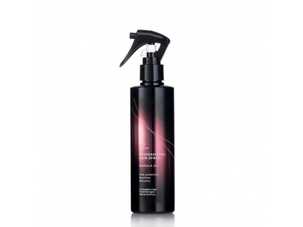 Термозахисний спрей для волосся з олією марули Bogenia Hair Spray Marula Oil BG403 250 мл