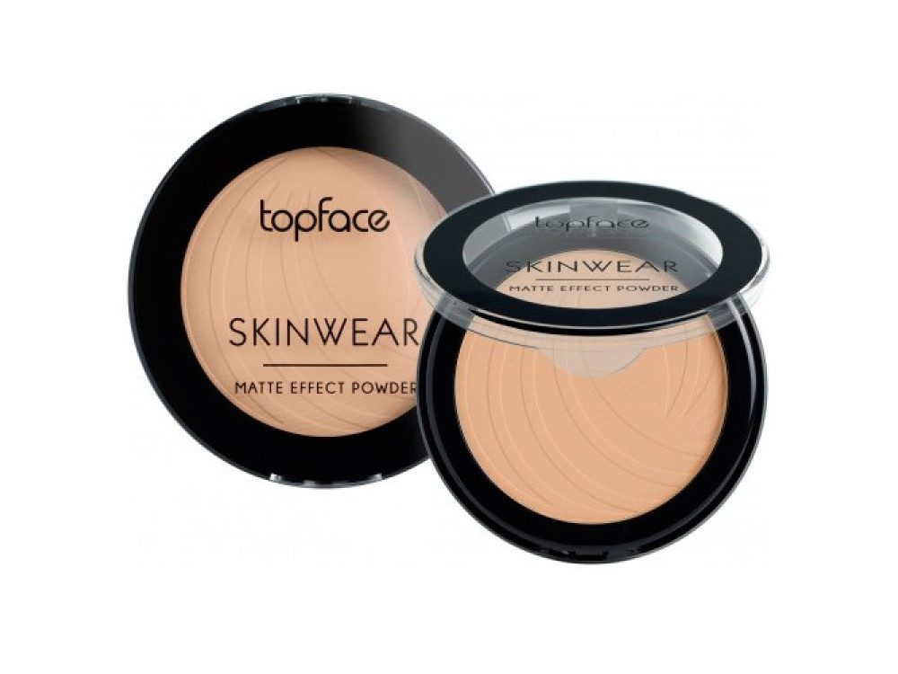 Компактна пудра для обличчя Topface Skin Wear Matte Effect Powder PT265 06 
