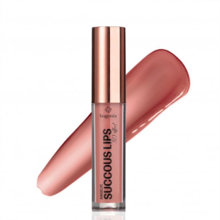 Рідка помада для губ 015 Charm Bogenia Angelic Succous Lips 3D Effect BG711