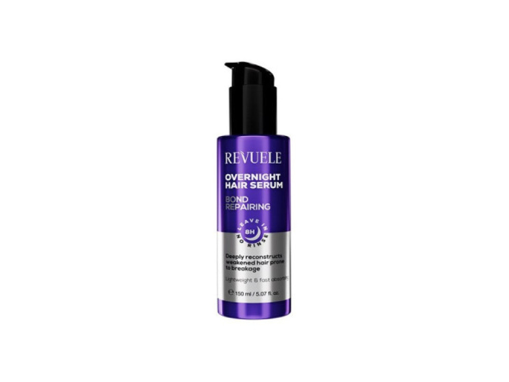 Відновлююча нічна сироватка для волосся Revuele Overnight Hair Serum 8H, 150 мл