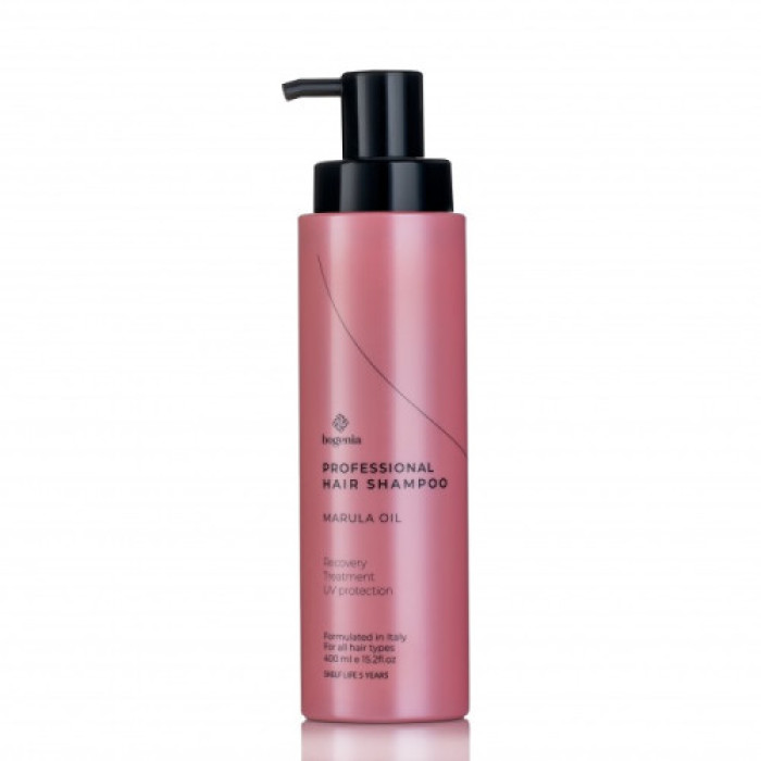 Зволожувальний шампунь з олією марули Bogenia Hair Shampoo Marula Oil BG403 400 мл