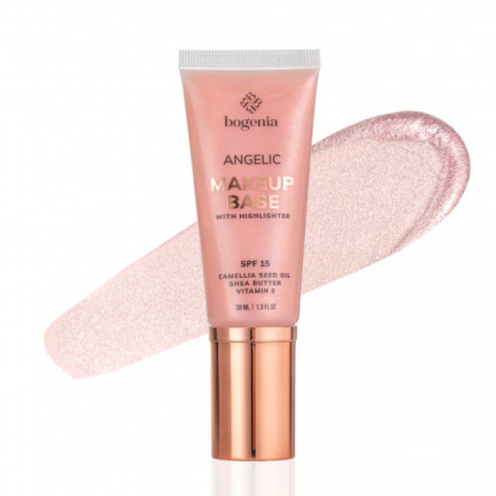 База під макіяж з хайлайтером Bogenia ANGELIC Makeup Base with Highlighter BG612 002, 38 мл