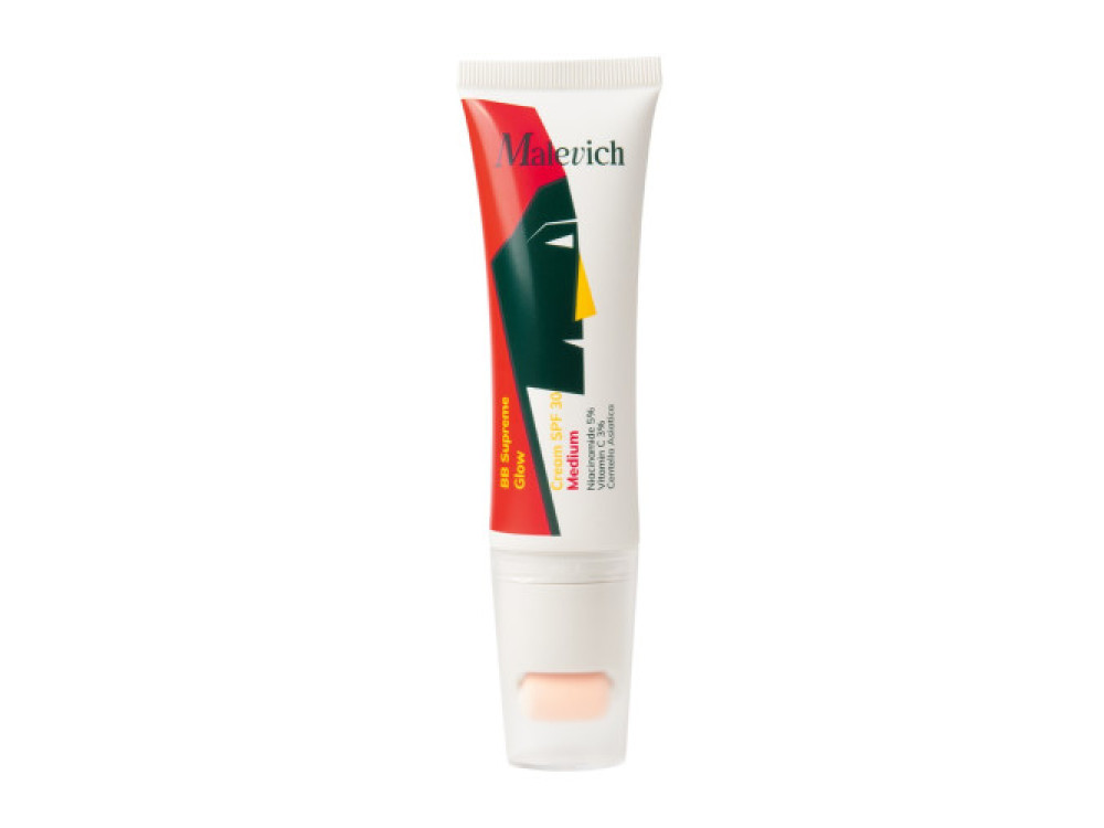 Сяючий ВВ крем SPF 30 Темний бежевий Malevich М-1201 (50 мл)
