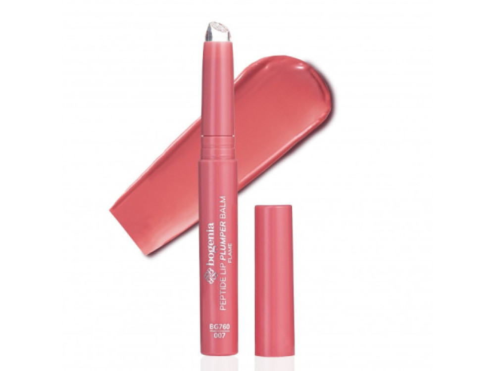Помада для губ 007 Flame Bogenia Peptide Lip Plumper Balm BG760
