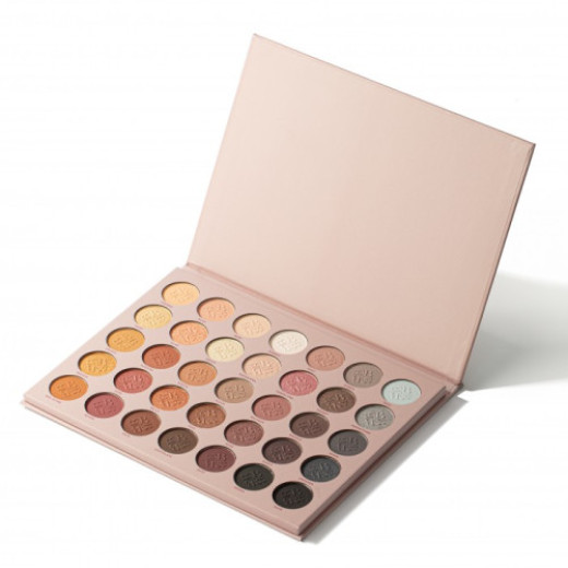 Палетка тіней для повік 35 кольорів Bogenia Pro Match Eyeshadow Palette BG905