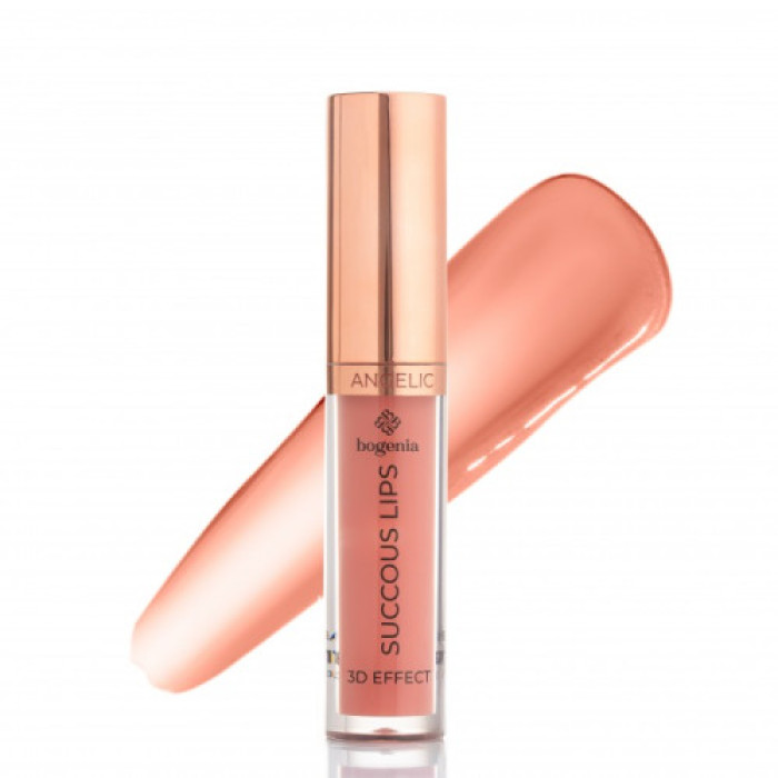 Рідка помада для губ 006 Urbanity Bogenia BG711 Angelic Succous Lips 3D Effect