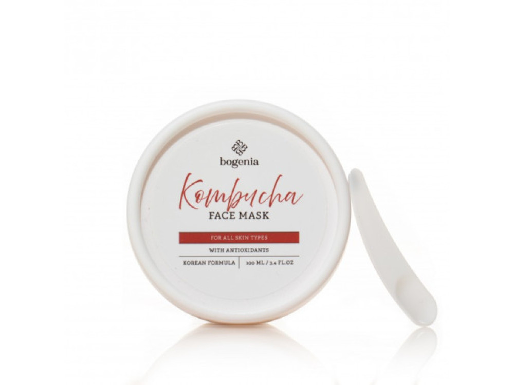 Маска для обличчя з комбучею Bogenia Kombucha Face Mask BG432 100 мл